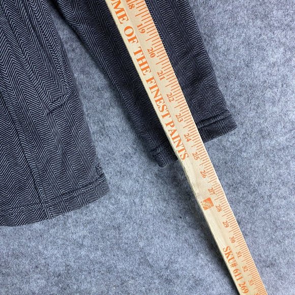 Ezekiel Pea Coat Medium Women's Gray Adults Cotton Blend M - Picture 8 of 10